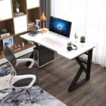 میز کامپیوتر با طراحی جدید و مدرن سیاه و سفید - تصویر 2