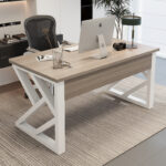 میز مدیریت پایه فلزی