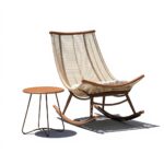 مبل راحتی فلزی  (مدل "گهوارئی ") - تصویر 2