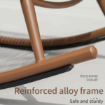 مبل راحتی فلزی  (مدل "گهوارئی ") - تصویر 4