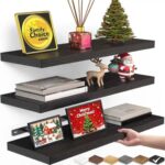 قفسه دیواری چوبی با طراحی ساده و مدرن - تصویر 7