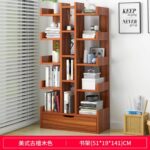 قفسه کتاب مدرن چوبی – طراحی خاص و