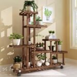 استند گلدان چوبی – دیزاین کلاسیک و باکیفی - تصویر 3