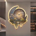 ساعت دیواری زیبا و مدرن LED - تصویر 3