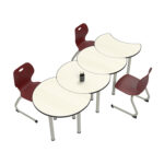 میز گرد مدرن با طراحی خلاقانه - تصویر 3