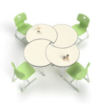 میز گرد مدرن با طراحی خلاقانه - تصویر 4